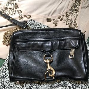 Rebecca Minkoff Black Leather Crossbody bag